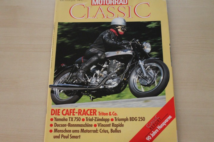 Deckblatt Motorrad Classic (04/1993)